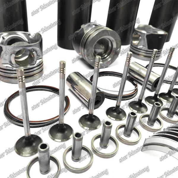 D34 Overhaul Repair Set Cylinder Liner Piston Kit Gasket Kit Valve Seat Guide Main Bearing Con Rod Bearing For Doosan