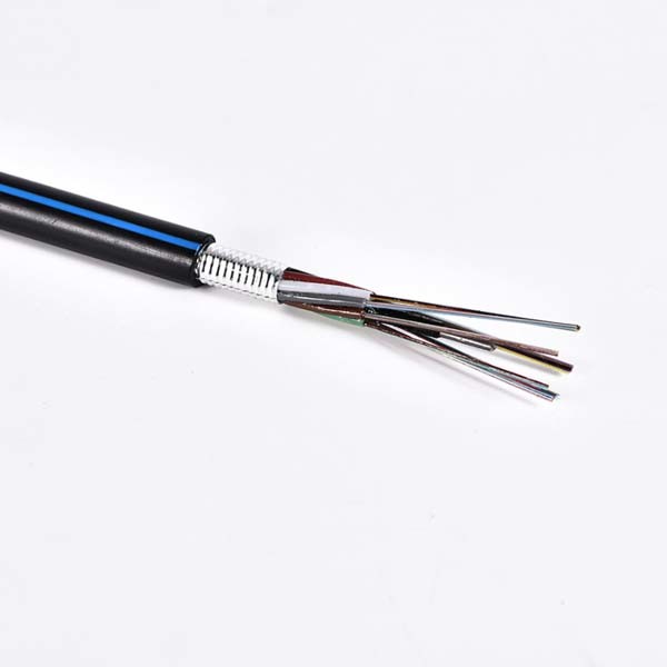 Communication GYTA Single Mode Optical Cable 48 Core Outdoor Optical Cable