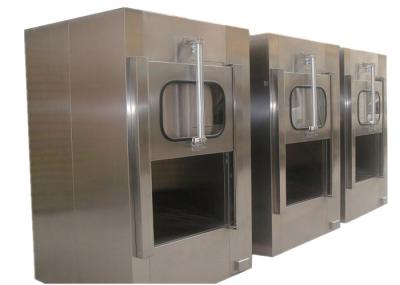 Normal ODM Stainless Steel 201 Static Pass Box For Clean Room