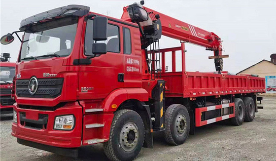 Shacman 8X4 6x4 Кран прямонаправленный грузовик кран