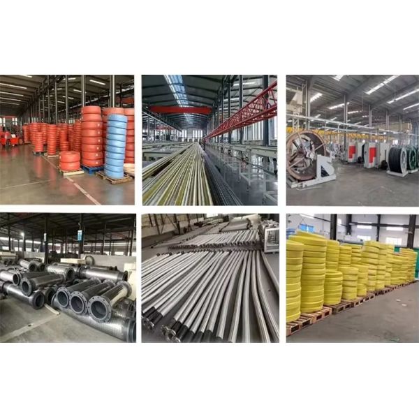 Leak Proof Structure Flanged Dredge Hose Pipe For Heavy Duty Dredging