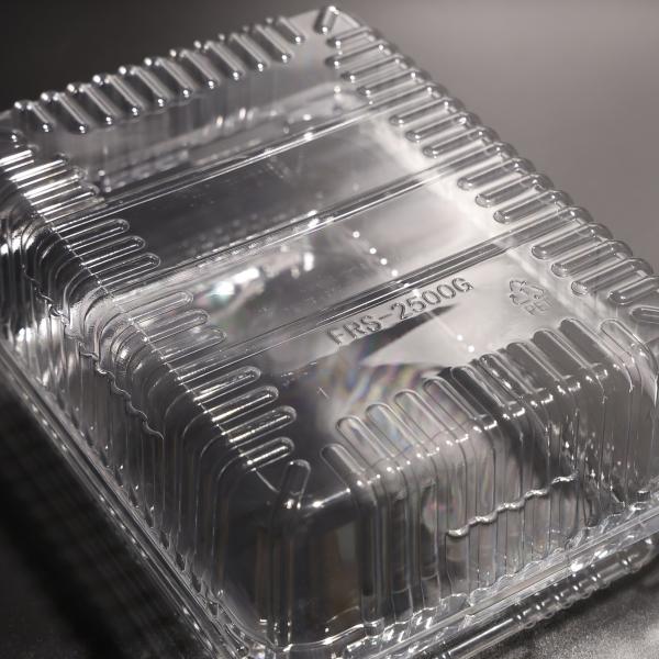 Leak Proof Plastic Food Container Disposable Food Packaging PET Plastic Container