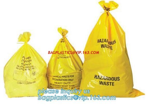 PE asbestos waste bags, Disposal Plastic Bag for Construction Waste, rubbish bag for asbestos fibers, bagplastics, bagea