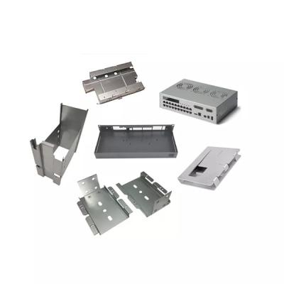Peças de estampagem CNC de assento fixo de ferro Componentes de armação de metal anodizado