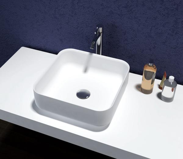Home Hotel Counter Top Bathroom Basin  Stain And Chemical Resistance