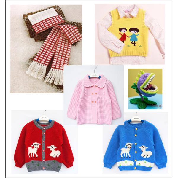 Fio de algodão macio super do leite 5Ply para o fio para confecção de malhas extravagante do desgaste do bebê