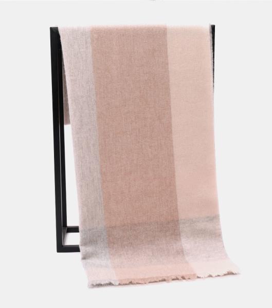 Wool Shawl  Soft Scarf With Tassels .Summer Scarf For Office . Light-Minded Tippet For Women
