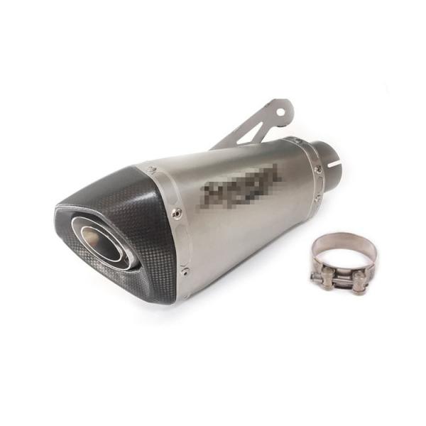 Customized 60mm 300mm Carbon Fiber Motorcycle Exhaust Pipe for BMW S1000R S1000RR