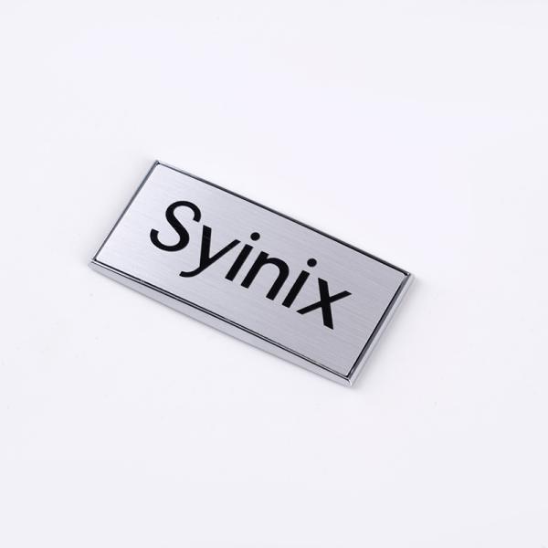 High Gloss Metal Labels Personalized Customization with Eco-friendly Aluminium Metal