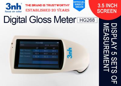 HG268 Indonesia Portable Digital Touch Screen Gloss meter 0.1GU With Multiple Measuring Mode