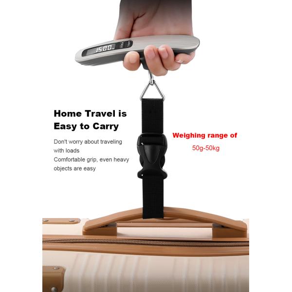 Durable Smart Weight Scales Weigh Basculas Digital Balance Electronic Scale Bascula Mini 50KG Luggage Portable Weighing Electronic Scale