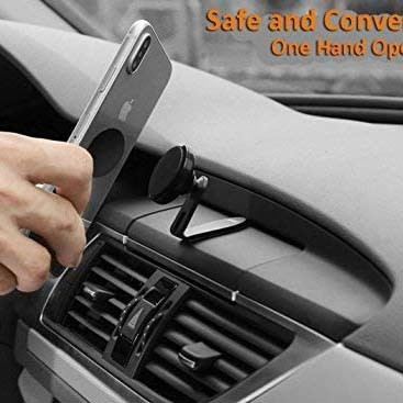 Aluminium Alloy Dashboard Magnetic Cell Phone Holder 3M VHB TAPE ODM