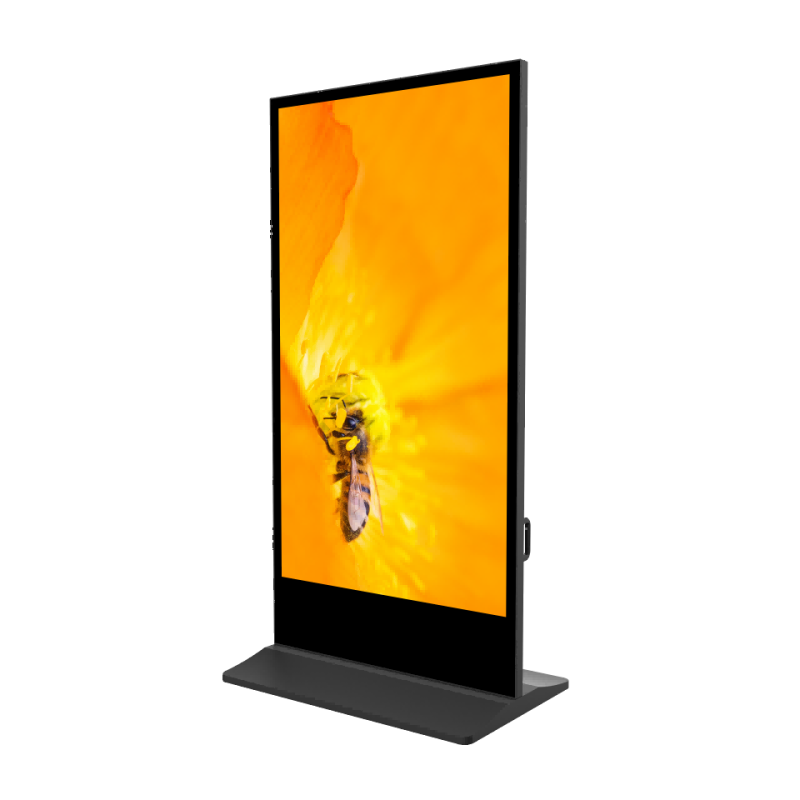 75 Inch Floor Standing Digital Signage Android OS with CMS