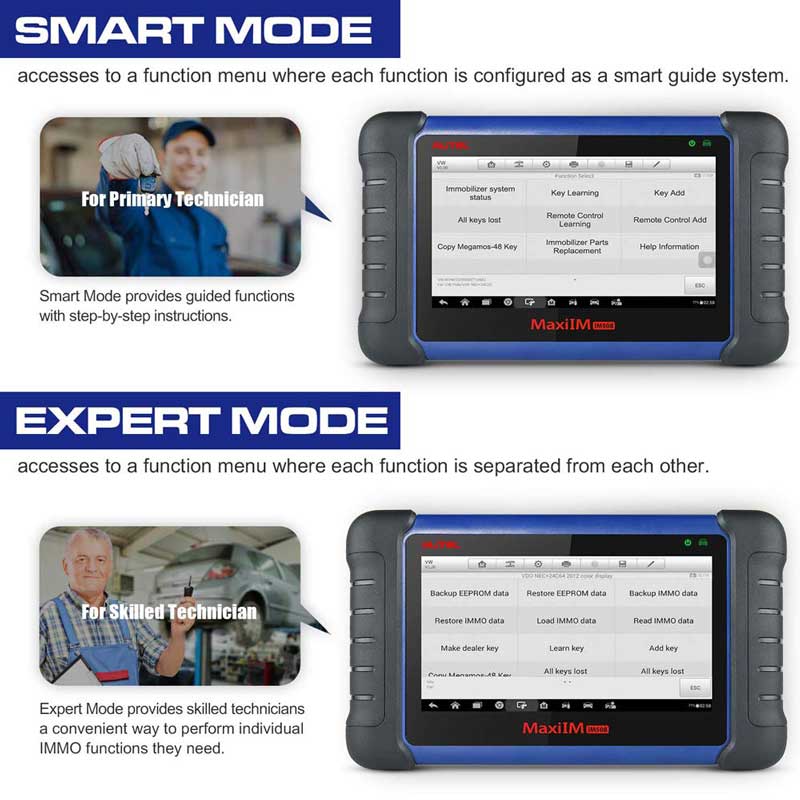 Autel MaxiIM IM508 Усовершенствованный инструмент программирования IMMO & Key с программистом XP200 Global Version