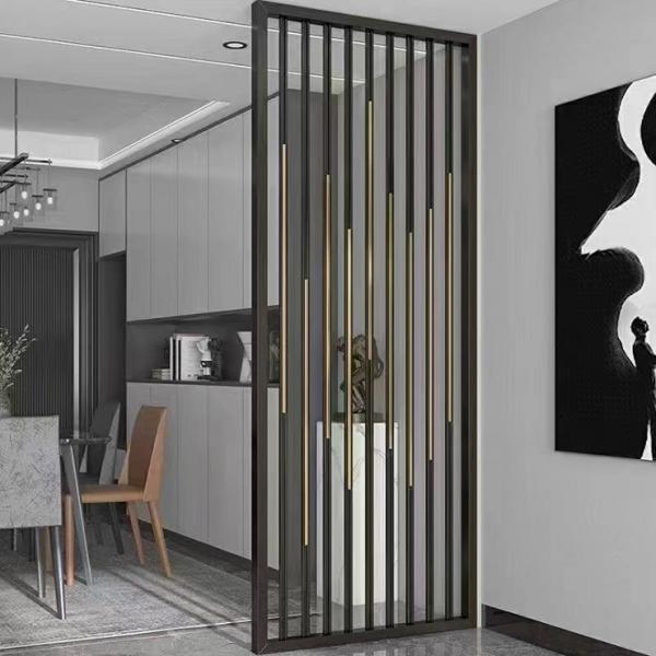 Antique room dividers room partitions screen stainless steel material