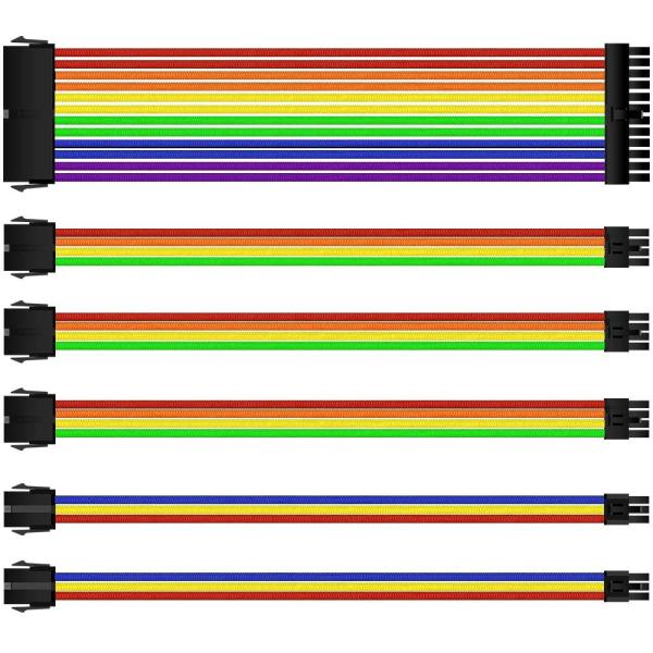 Power Cord Cable Extension  Rainbow   Foxconn Cutter Ethernet Crimping Tools Speaker Fast Charging  Stripping  wholesale