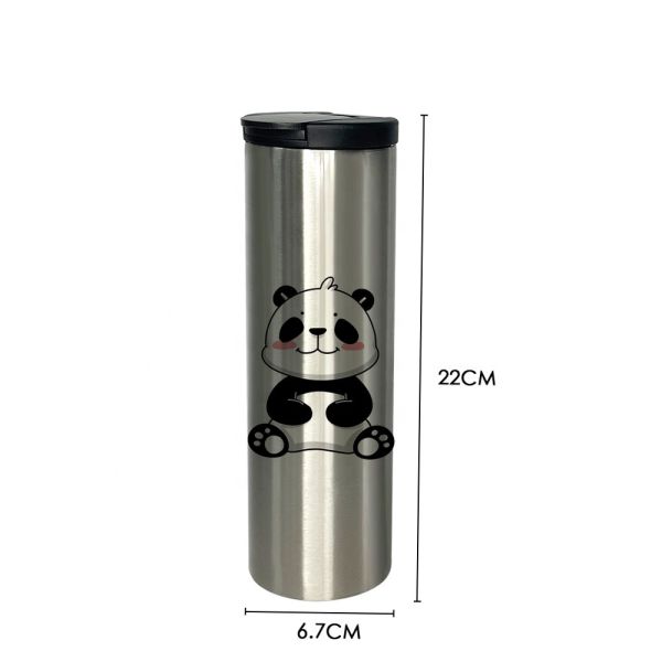 17oz Sublimation Water Bottle Blanks Custom Logo 500ml Double Wall Stainless Steel Coffee Straight Drink Bottles