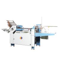 Dobrador de papel industrial de alimentação automático com o PLC lisamente controlado