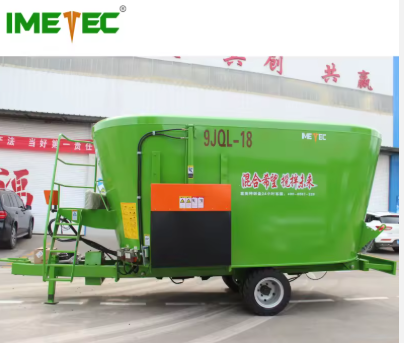 TMR Feed Mixer Wagon with 540RPM/Min Speed, High-strength Steel Construction, and 21 m³ Effective Mixing Capacity for Livestock
