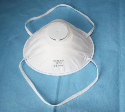 Disposable Ffp2 Face Masks  / Ffp2 Dust Mask With Valve Single Headband