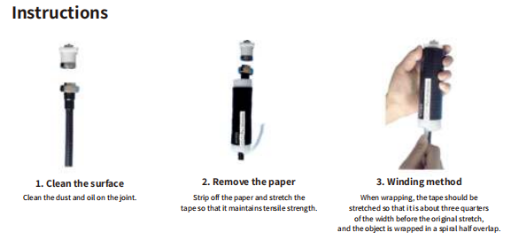 Elongation 1000% Waterproof Sealing Mastic Tape