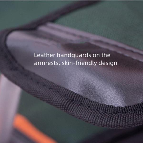 Adjustable Reclining Outdoor Folding Chair Outdoor Fishing Gear Portable With Armrests