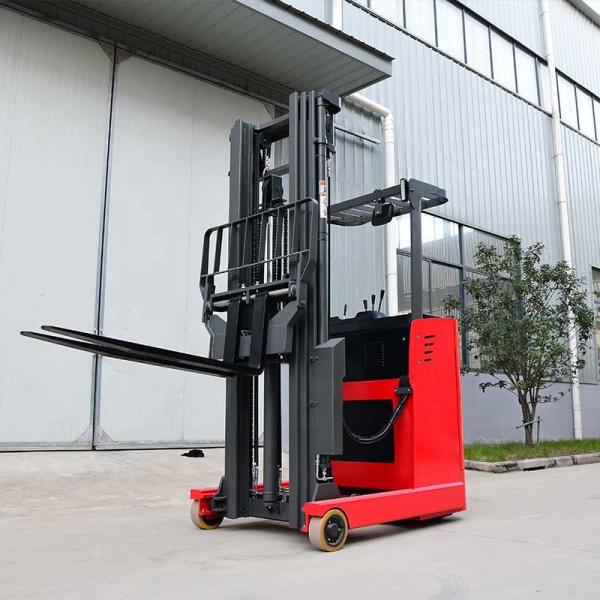 1.5t Stand On Electric Reach Truck With AC Drive HD Wireless Camera