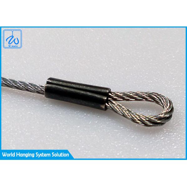 Веревочка стального провода 1x19 фабрики сразу гибкая для кабеля безопасности светильника