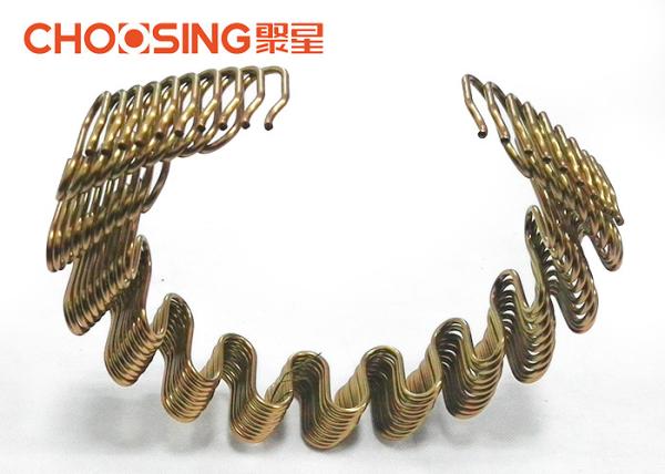26 Inch 8.5 Gauge Tempered Steel Zig Zag Sofa Springs , Pre Cut Sinuous Seat Springs