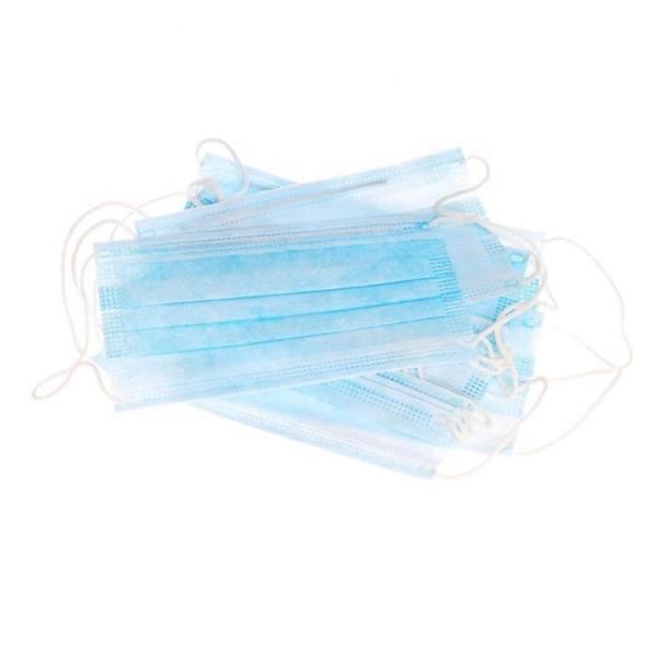 Antibacterial Disposable 3 Ply Face Mask With Fda Certificatons Eco Friendly