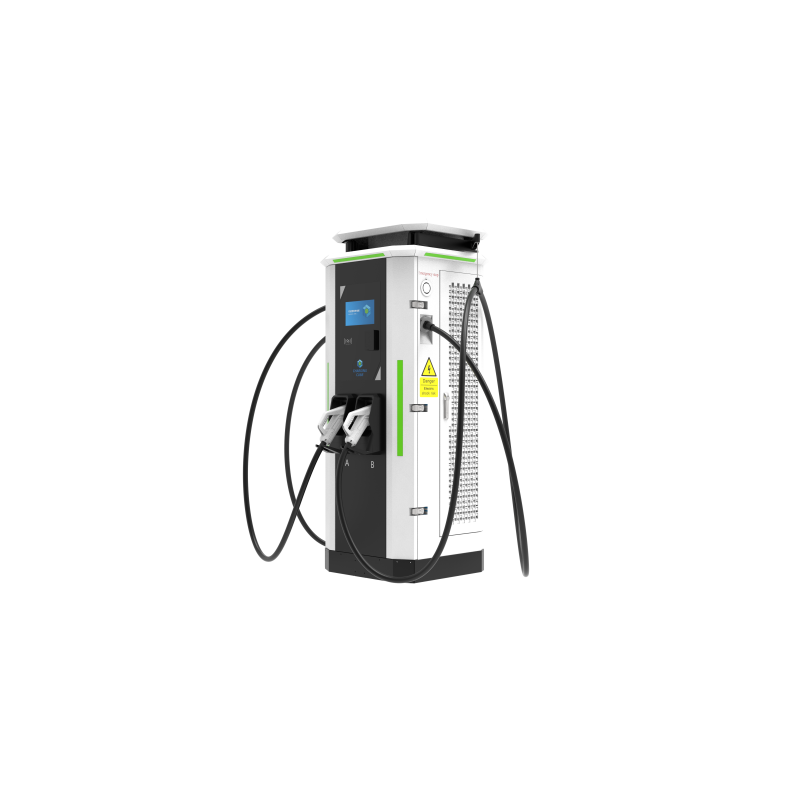 120kW High-Power Dual-Gun Swing Arm Charger | Integrated Commercial Fast Charging Solution
