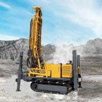 Rotary DTH Water Well Drilling Rig Diesel Power High Torque Simple Operation
