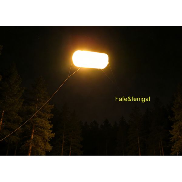 20kW Tube Tungsten Film Lighting Balloon Large Helium Soft Light for Night Film Shooting