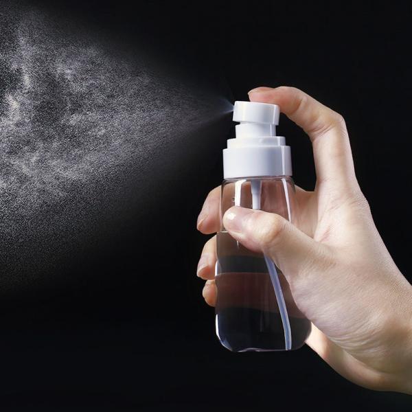 Continuous Mist Spray Bottle Water Mister Travel Bottle With Pump Face Spray 30ml 100ml PETG