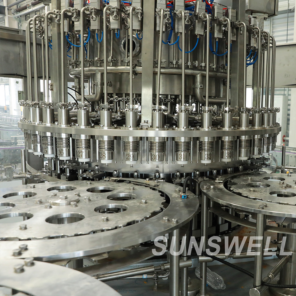 High-Speed Automatic Bottle Filling Machine for Efficient Production