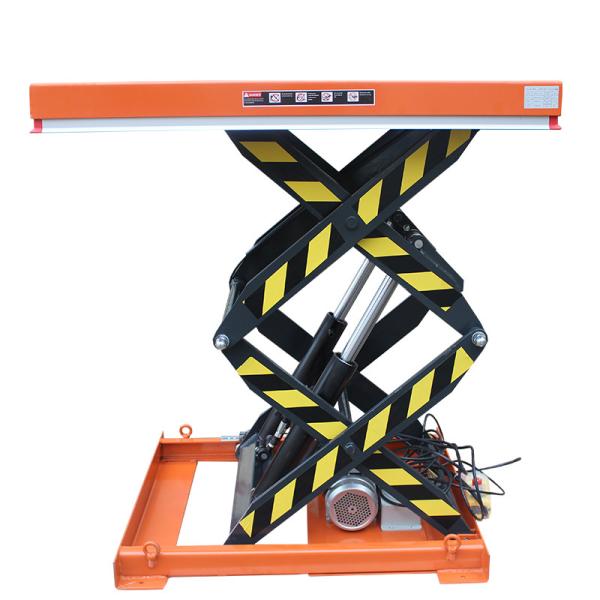 2m-5m Fixed Scissor Lift Platform 1000KG Double Scissor Lift Table