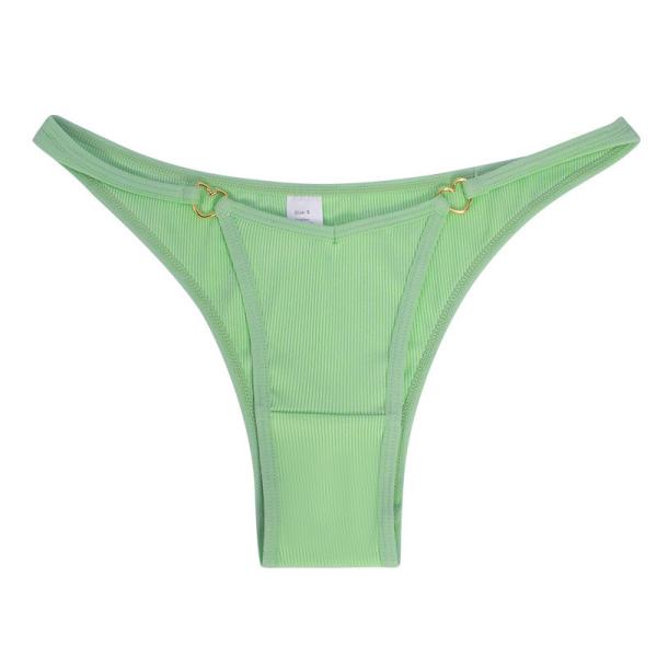 Sexy G String Ropa interior para damas Ajustable Cintura baja Sin costuras Breve Hipster Bragas Anillo en forma de corazón Tanga