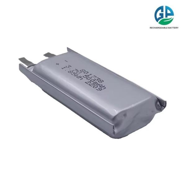 Li Polymer KC Rechargeable Lipo Battery 551370 Lipo Battery 3.7v 500mAh Battery For LED Cupboard Lig