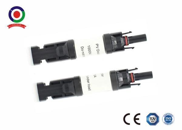 DC femenino y masculino 1000V PP del conector solar fotovoltaico del diodo 20A empaqueta el embalaje