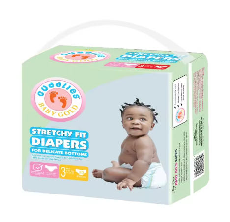 Hot Selling High Quality Disposable All Sizes Baby Diapers Nappies for New Born Babies Factory in China