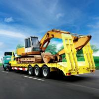 Excavateur d'usine, véhicule de transport, semi-remorque à trois essieux, 60 t