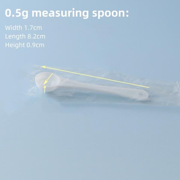White Restaurant Takeaway Teaspoons PP Disposable Plastic Spoon with Shipping Cost
