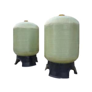 Vase sous pression en FRP en fibre de verre pureline en forme cylindrique pour la filtration de l'eau