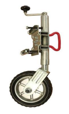 Roda resistente personalizada de Wheel With Rubber do jóquei do reboque 1500lbs