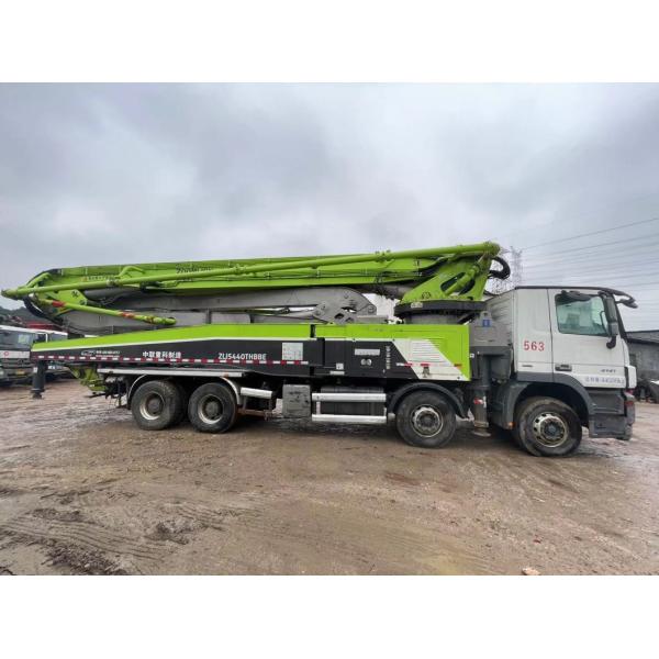 180m 178 Productivity Cylinder Type Zoomlion 56m Concrete Pump Truck with 5 Booms