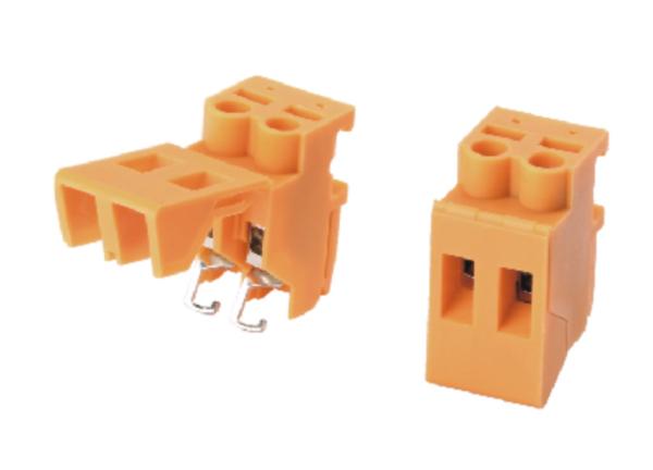 Bloco terminal de parafuso montado no trilho DIN 600V Faixa de fio de torção 22-12 AWG para fio elétrico