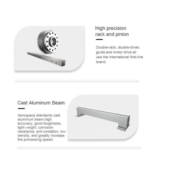 автомат для резки плазмы CNC 1000W, 25m/Min автоматизировал резец плазмы