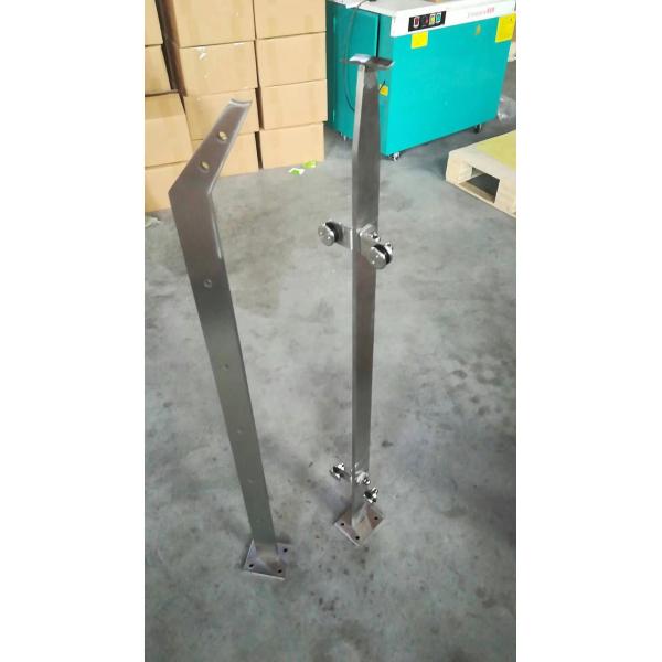 Corrosion Resistant 6mm Stainless Steel Balustrade Posts