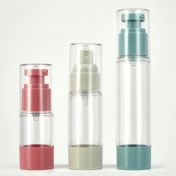 オーダーメイド プラスチック製 空気のないボトル 15ml から 120ml 化粧品用