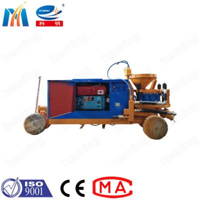 Eficiência elevada molhada da máquina 10m3/H do Shotcrete da mistura do motor diesel